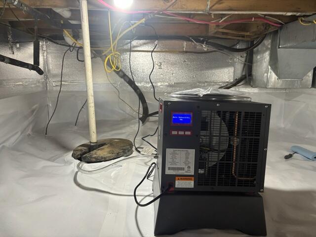 Crawl Space Dehumidifier