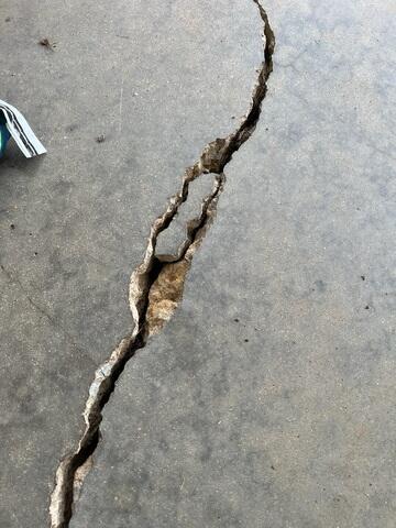 Major Concrete Damage