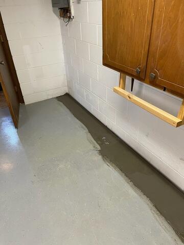 Freshly Poured Concrete Over WaterGuard®