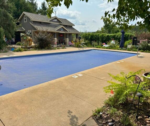 Pool Deck Before Durastone Installation