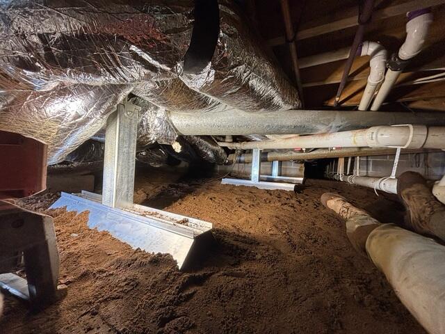 SmartJack® Crawl Space Support Installation