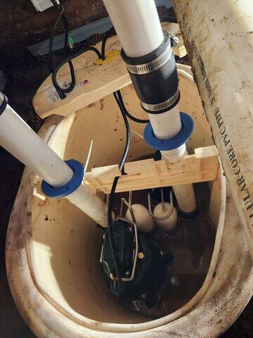 Sump Pump System Installation