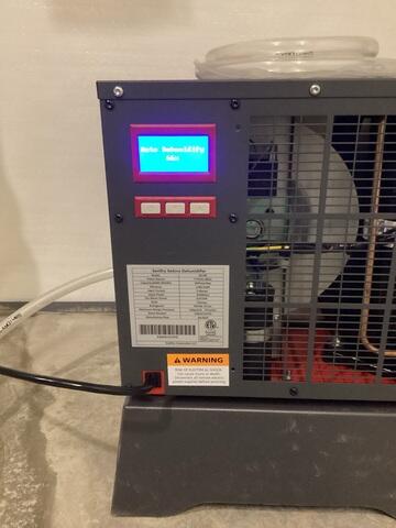 SaniDry Sedona Dehumidifier