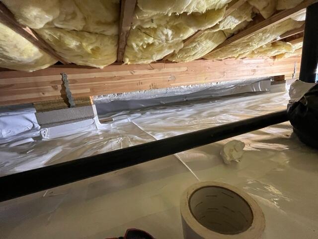 Moisture Barrier in Encapsulated Prescott, AZ Crawlspace