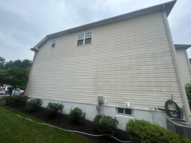 Before Soft Wash