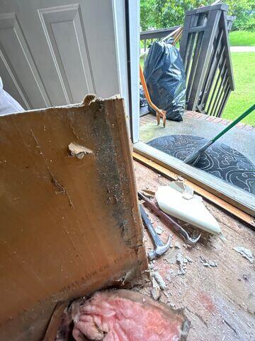 Water Damaged Ceiling and Mold Removal