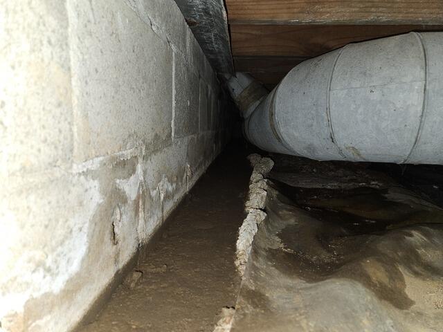 Wet Crawl Space