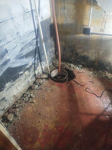 Poorly Designed Sump Pump