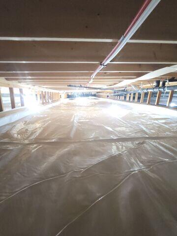 A beautiful, CleanSpace© crawl space encapsulation!