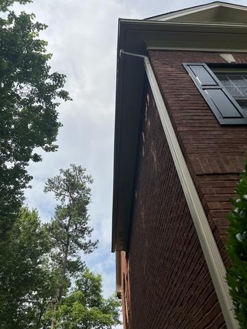 Downspouts will be evaluated