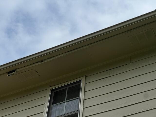 Back of home Gutters
