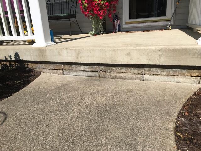 Settling Concrete in Georgetown, OH