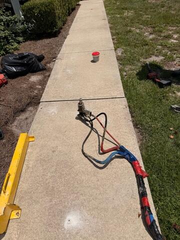 Concrete Walkway Leveled
