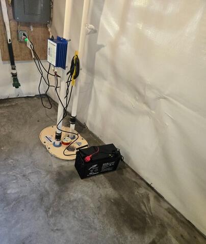 New Slab, WaterGuard, CleanSpace Walls, TripleSafe Sump Pump