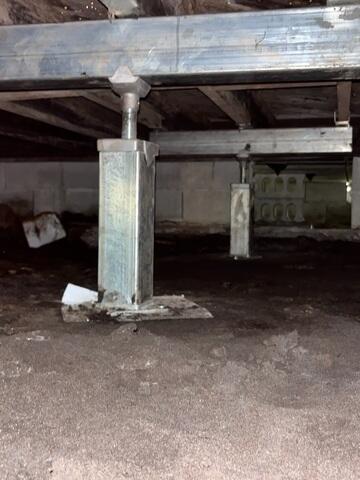 Permanent Crawl Space Support