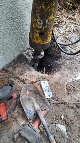 Installing Helical Piers
