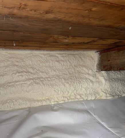 Fully Encapsulated Crawl Space