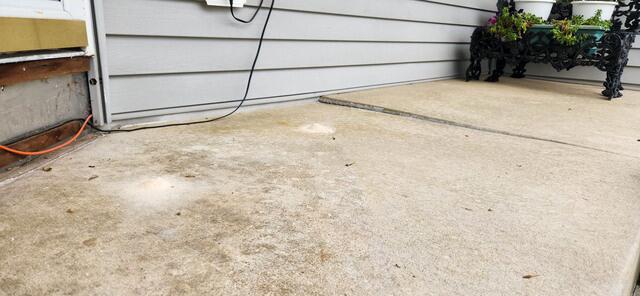 Before Concrete Leveling