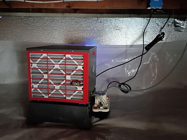 Crawl Space Dehumidifier in Lebanon, OH