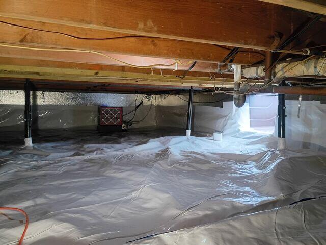Crawl Space Transformation in Lebanon, OH