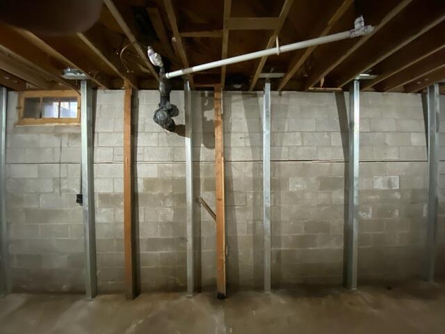 PowerBrace Beams Installed Along Bowing Wall