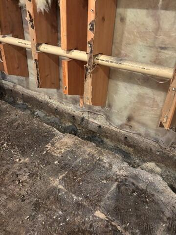 During WaterGuard Install