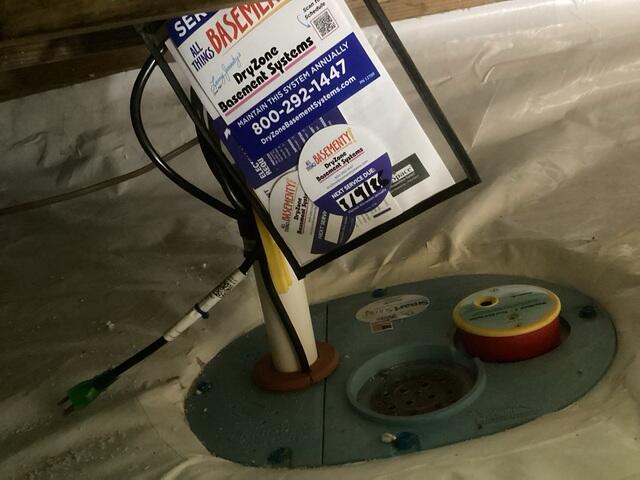SmartSump Crawl Space Drainage System