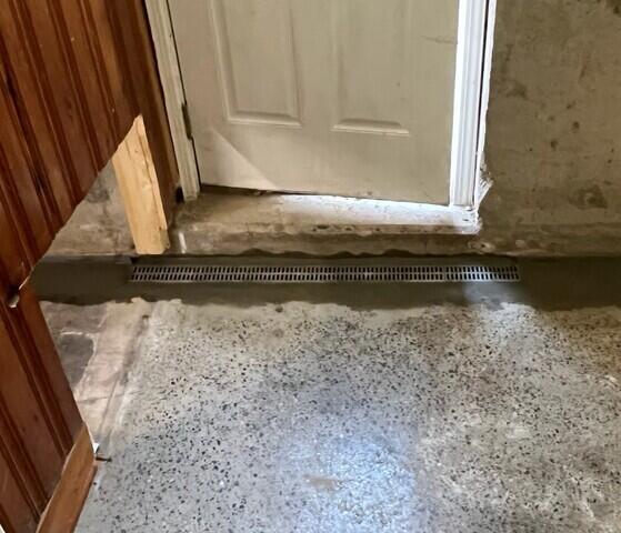 TrenchDrain Grated Basement Drain