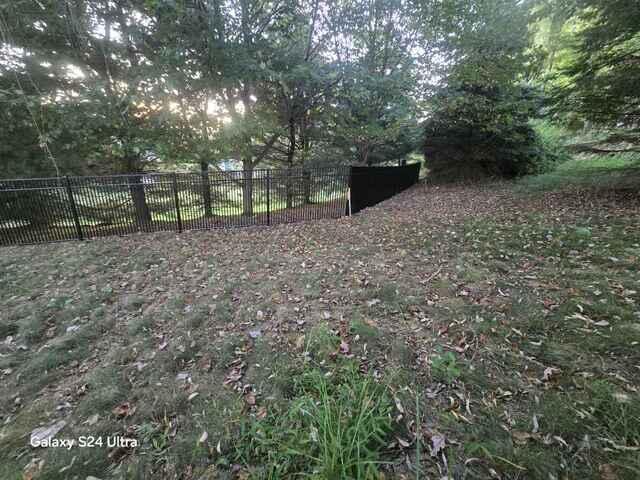 48" Classic Black Aluminum Fence.