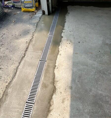 TrenchDrain Grated Basement Drain