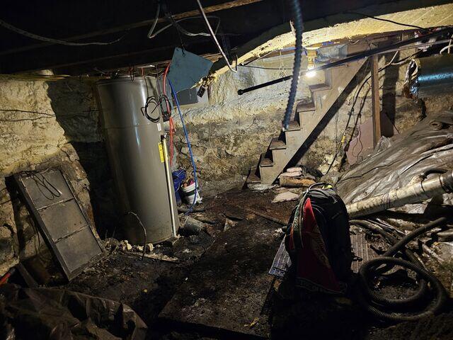Crawl Space - Before