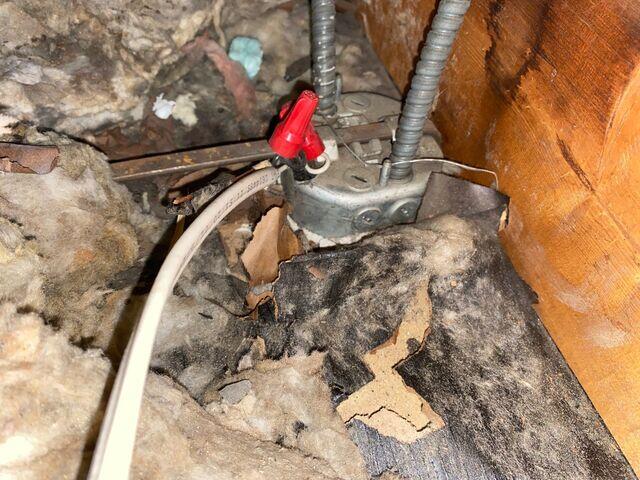 Unsealed wire runs