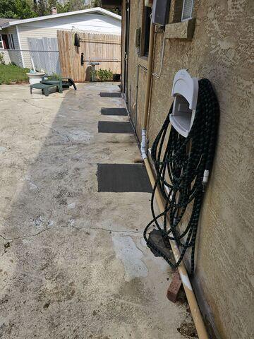 Concealing Helical Piers