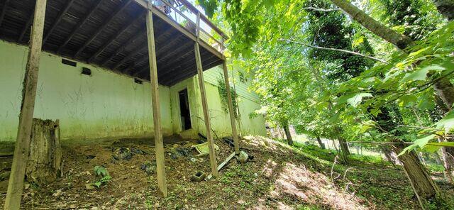 Leaning Support Posts on Hillside Home - Boone, NC