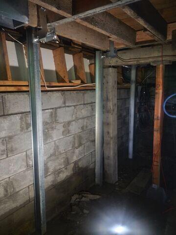 PowerBrace® Wins Against Block Concrete Walls, Every Time