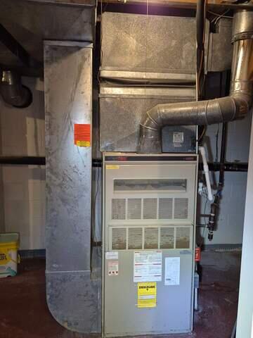 Old gas furnace