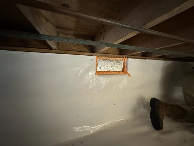 Vents Sealed With SilverGlo Panels