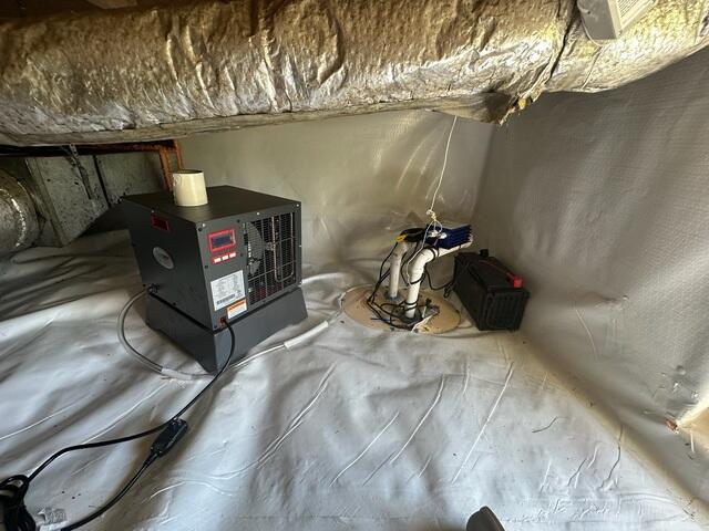 TripleSafe Sump Pump and SaniDry Sedona Dehumidifier