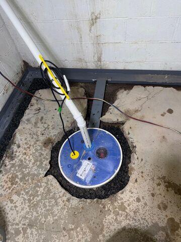 Sump Pump Installation