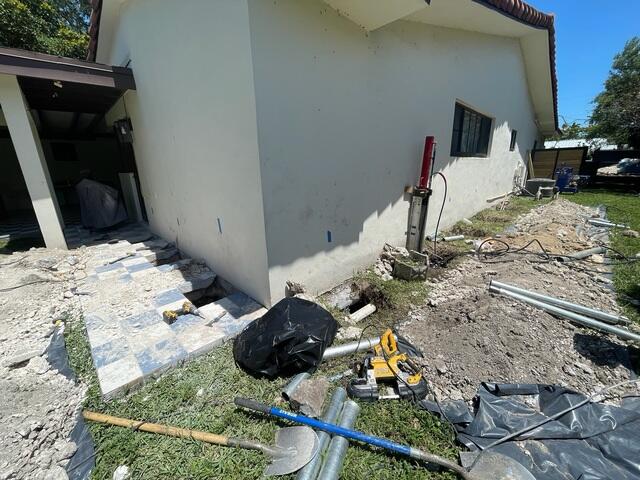 Preparing for Push Pier Installation