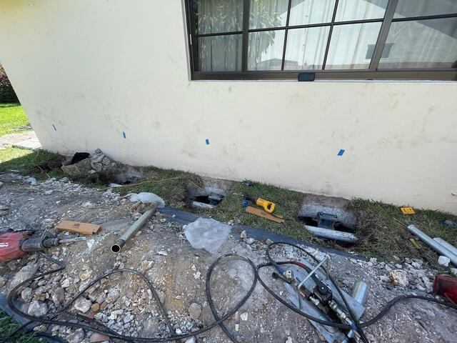 Complete Push Pier Installation