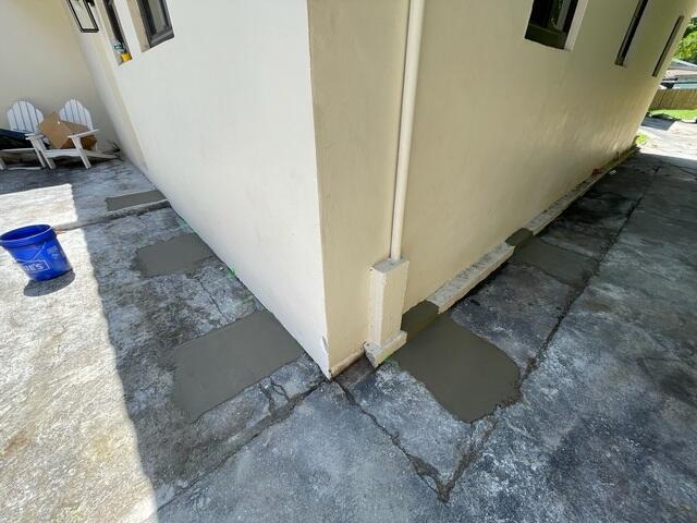 Concealing Push Piers
