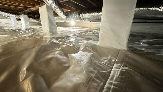 Piers Wrapped with CleanSpace