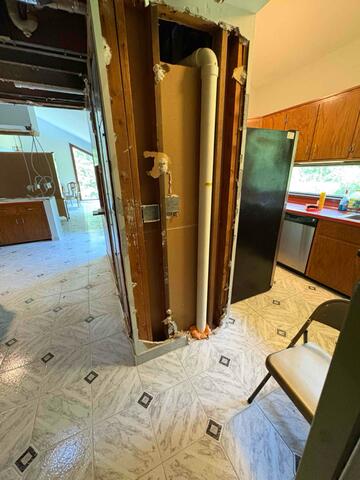 Radon Mitigation Install - Full Remodel in Trumbull