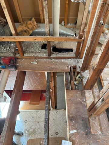 Radon Mitigation Install - Full Remodel in Trumbull