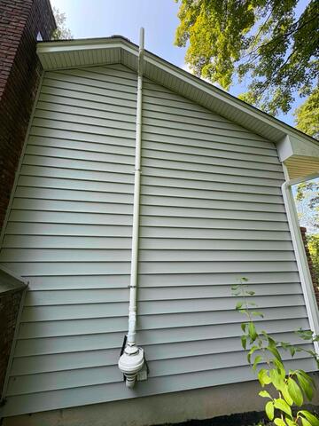 Radon System Installation in a 1971 South Salem Home