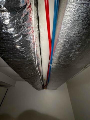 Orange, CT - Dual-Pipe Radon System with Future Considerations
