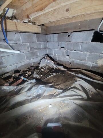 Standing Water in the Crawlspace