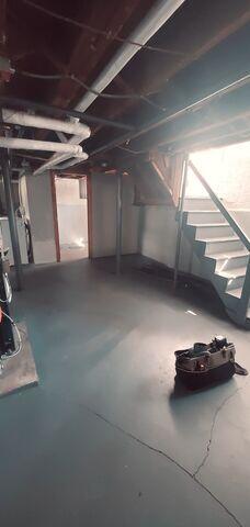 Basement Floor - Before