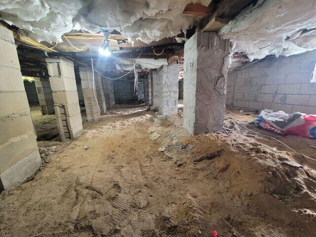 Dirt Crawl Space